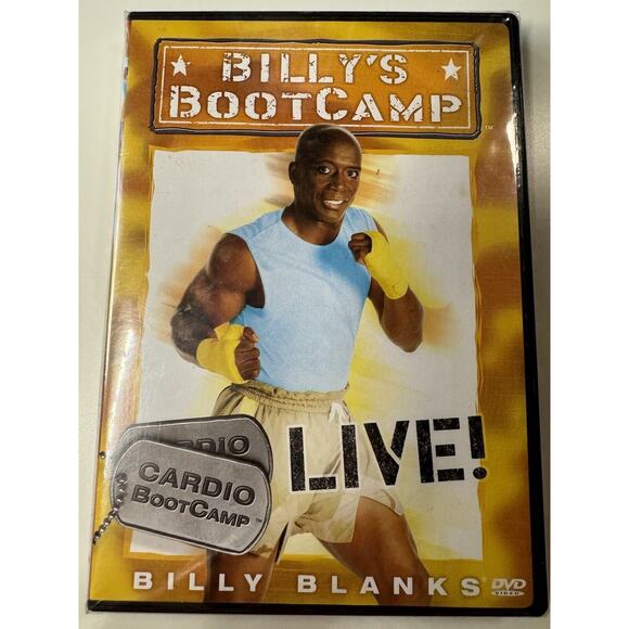 Lot Of 4 Billy's Bootcamp Workout DVDs Billy Blanks (3 Of 4 New, Sealed) - Picture 6 of 11